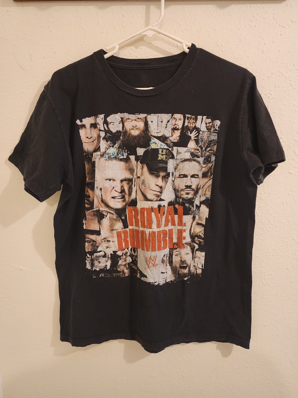 WWE Black Royal Rumble Collage Graphic Tee - Men's